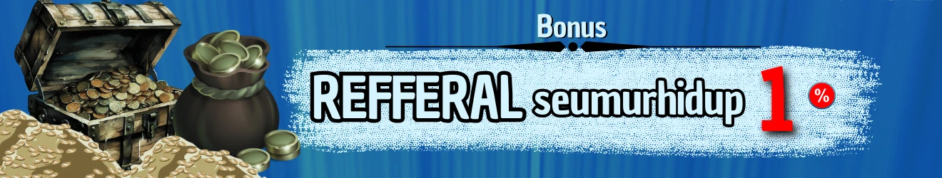 BONUS REFERRAL 1%